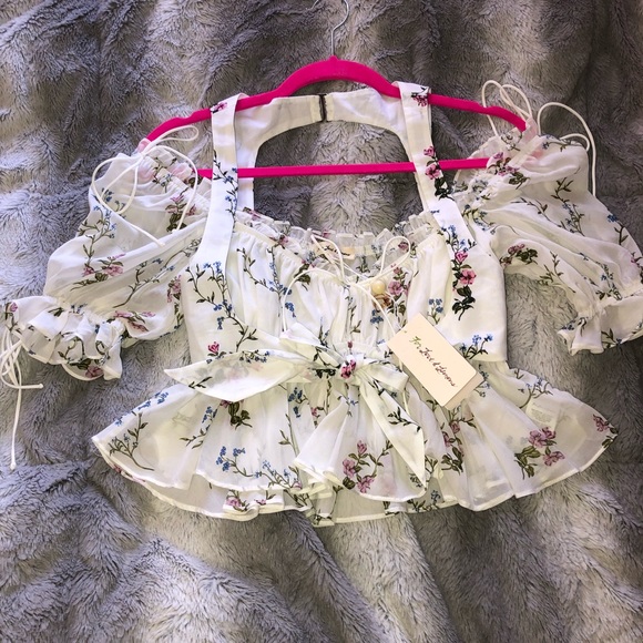 for love and lemons adelaide bustier top